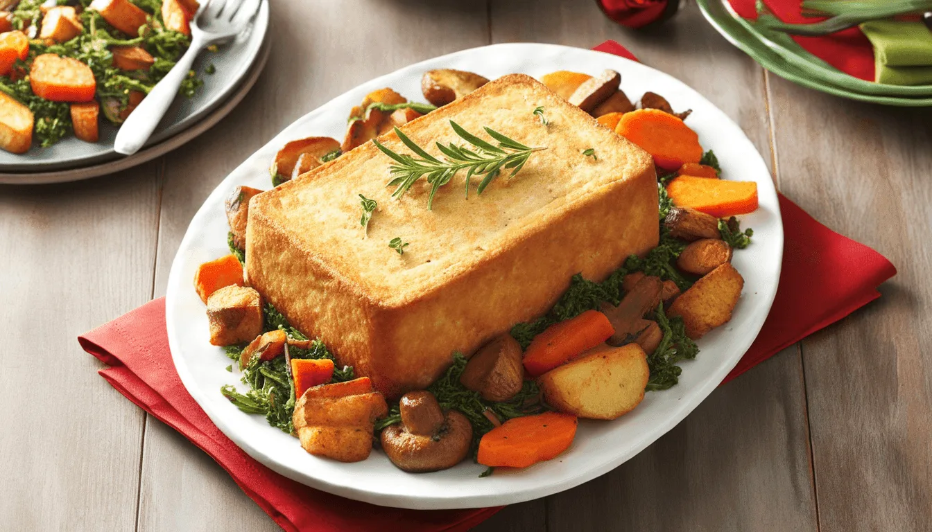 Assado de Tofu Recheado