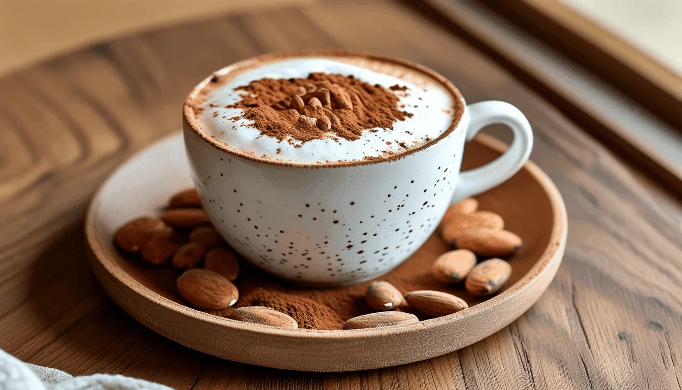 Cappuccino com Leite de Amêndoas