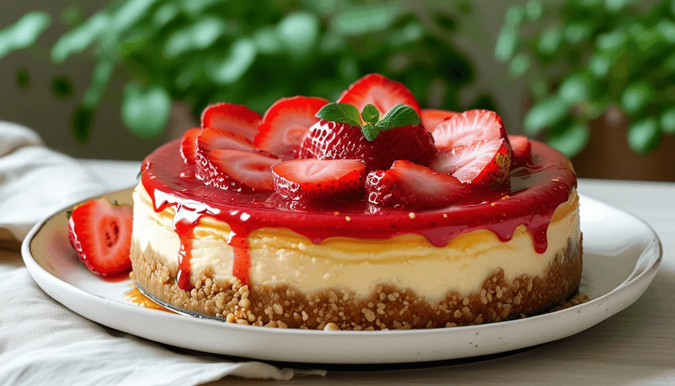 Cheesecake de Morango
