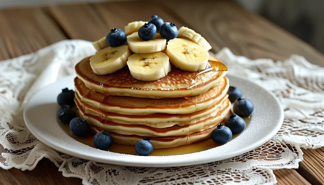 Panquecas de Banana e Aveia