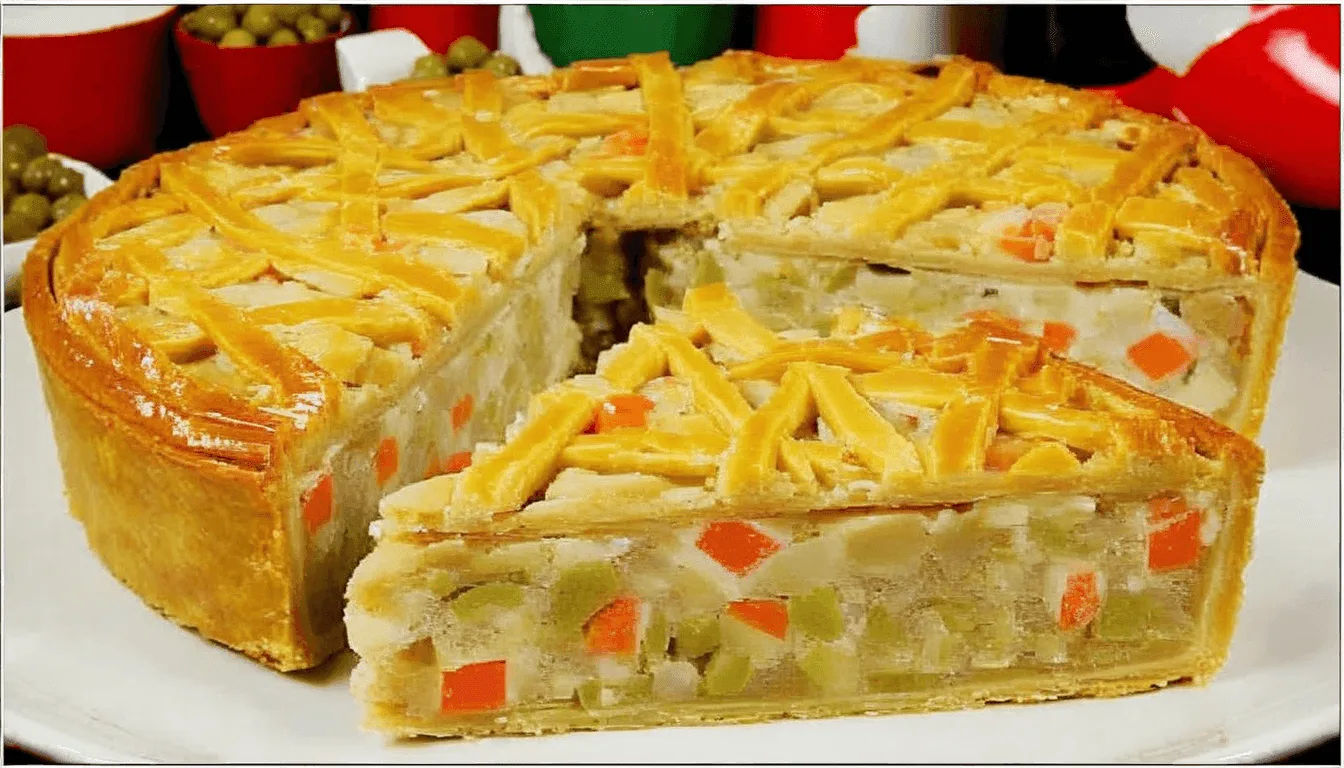 Torta Salgada de Palmito