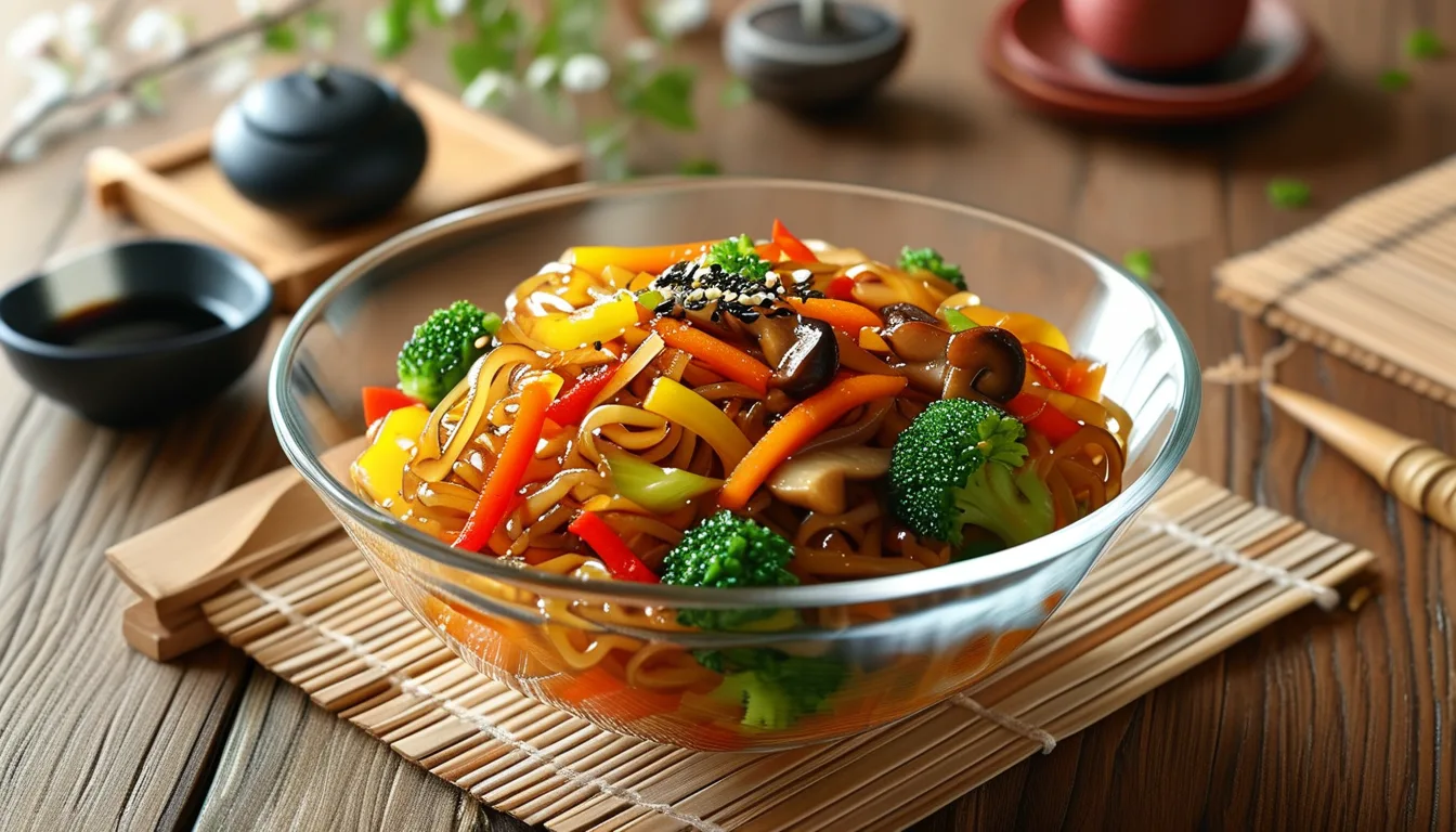 Yaksoba Vegetariano