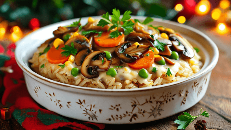 Arroz de Forno para Ceias