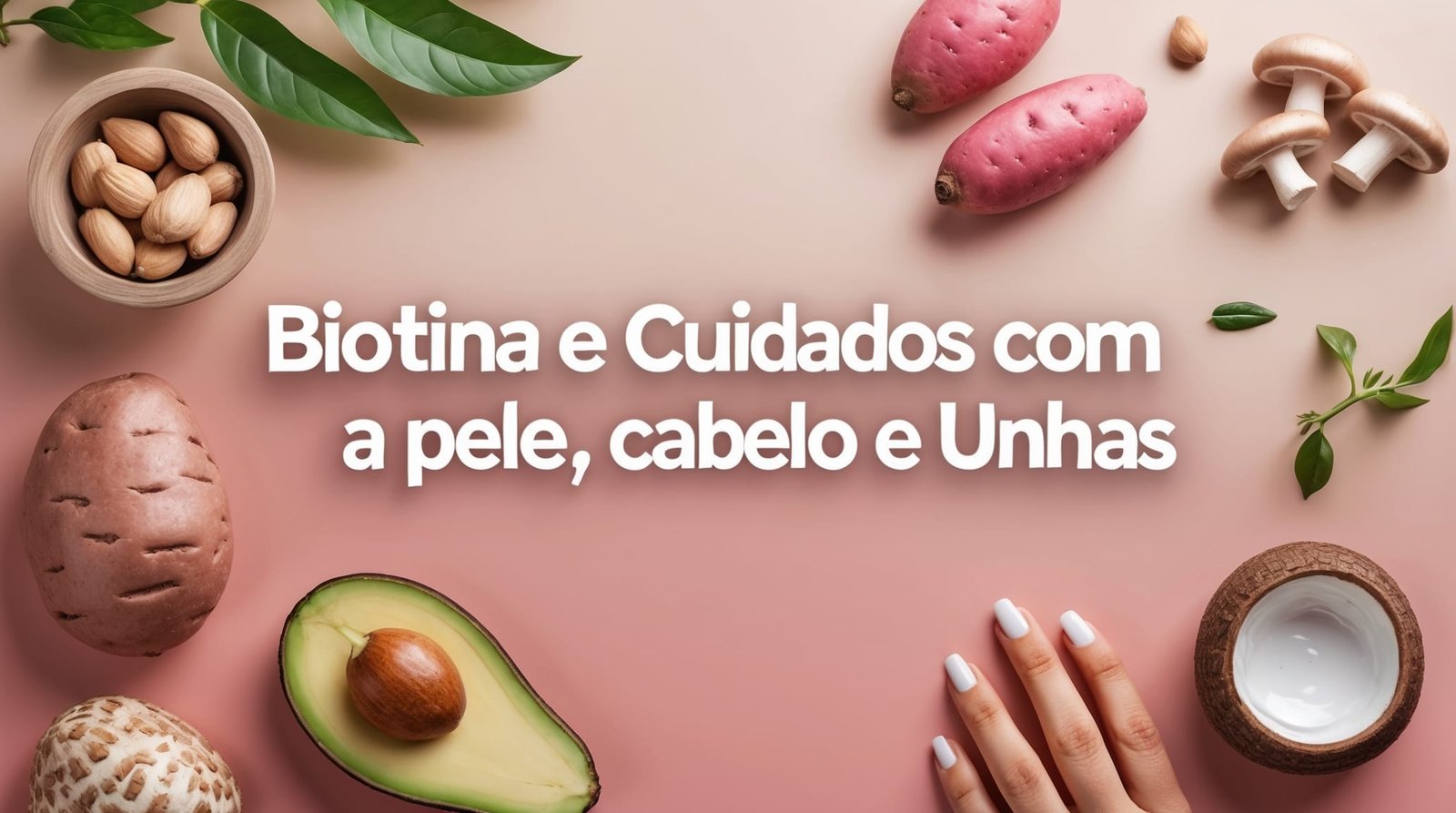 Biotina e Cuidados com a Pele, Cabelo e Unhas no Veganismo