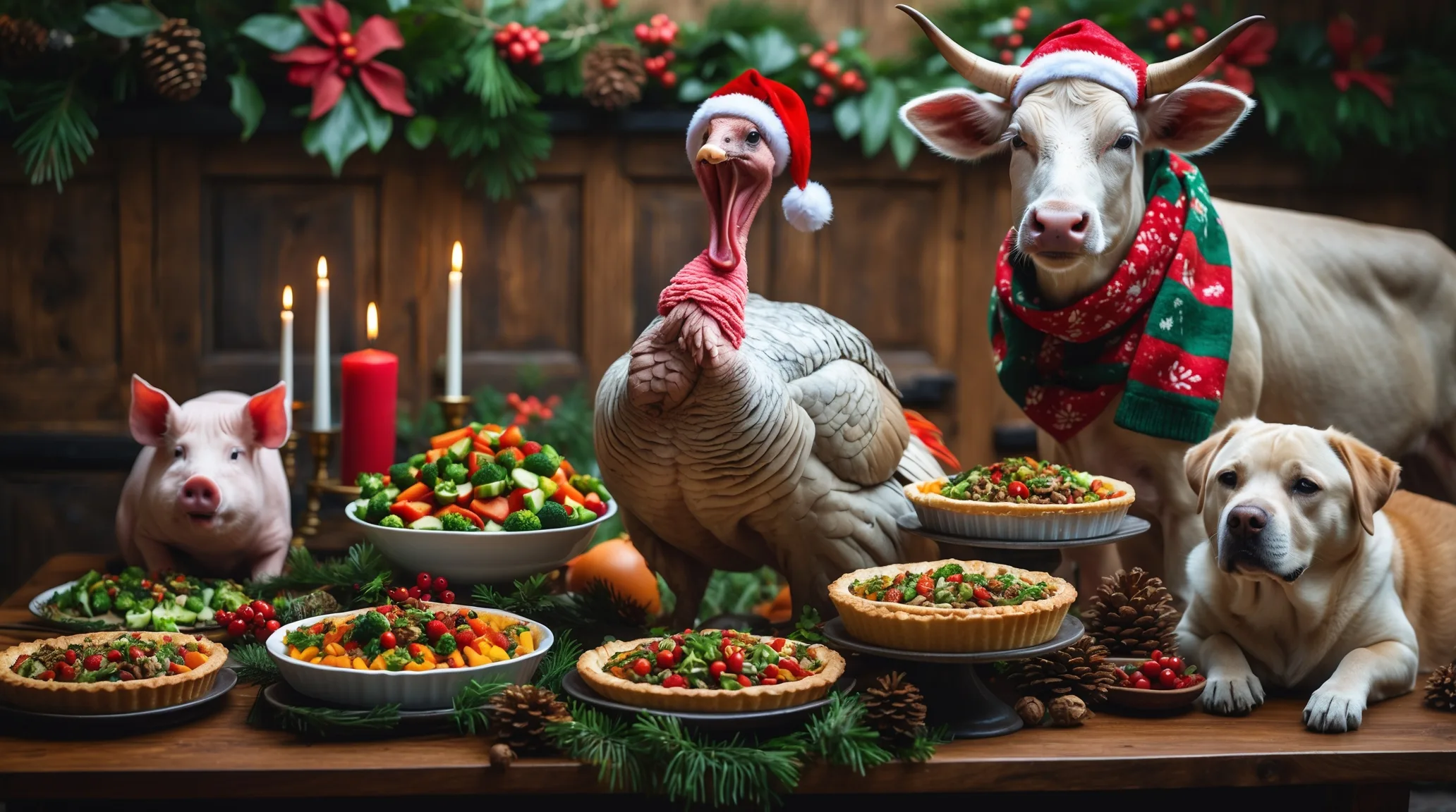 O Natal e o Veganismo: Um Encontro de Compaixão e Amor