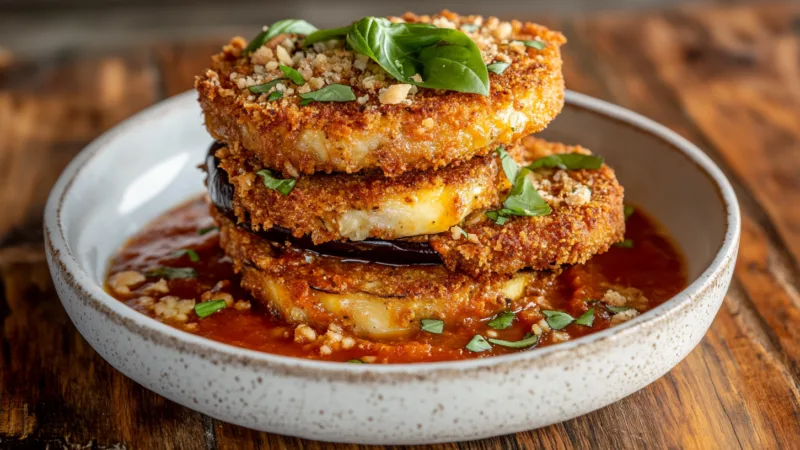 Berinjela à Parmegiana