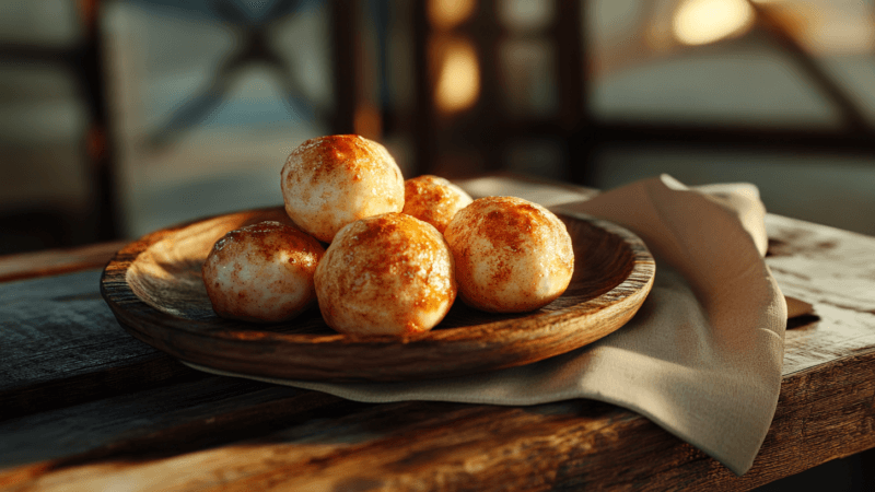 Bolinho de Queijo Vegano de Forno