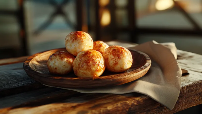 Bolinho de Queijo Vegano de Forno