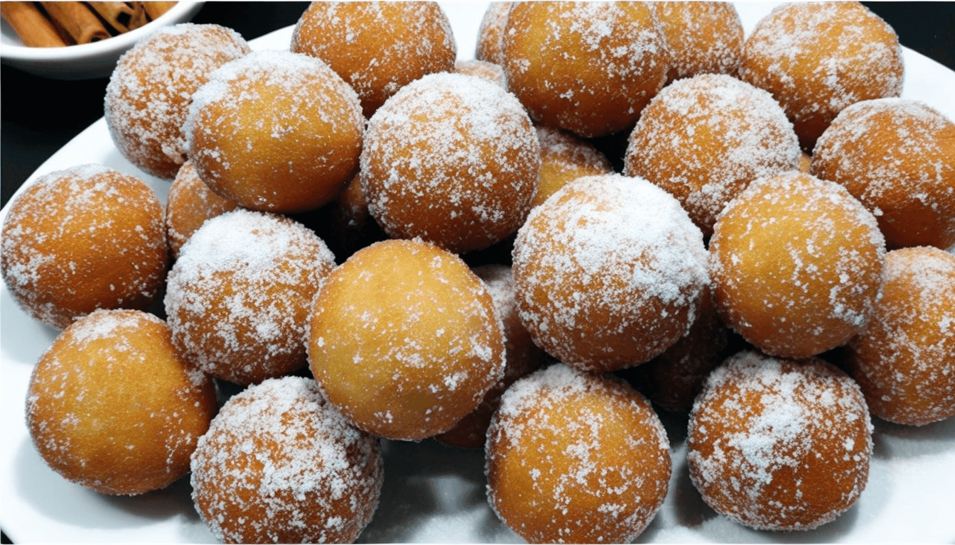 Bolinhos de Chuva Vegano