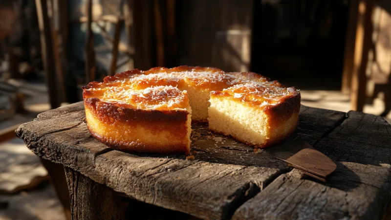 Bolo de Tapioca de Liquidificador