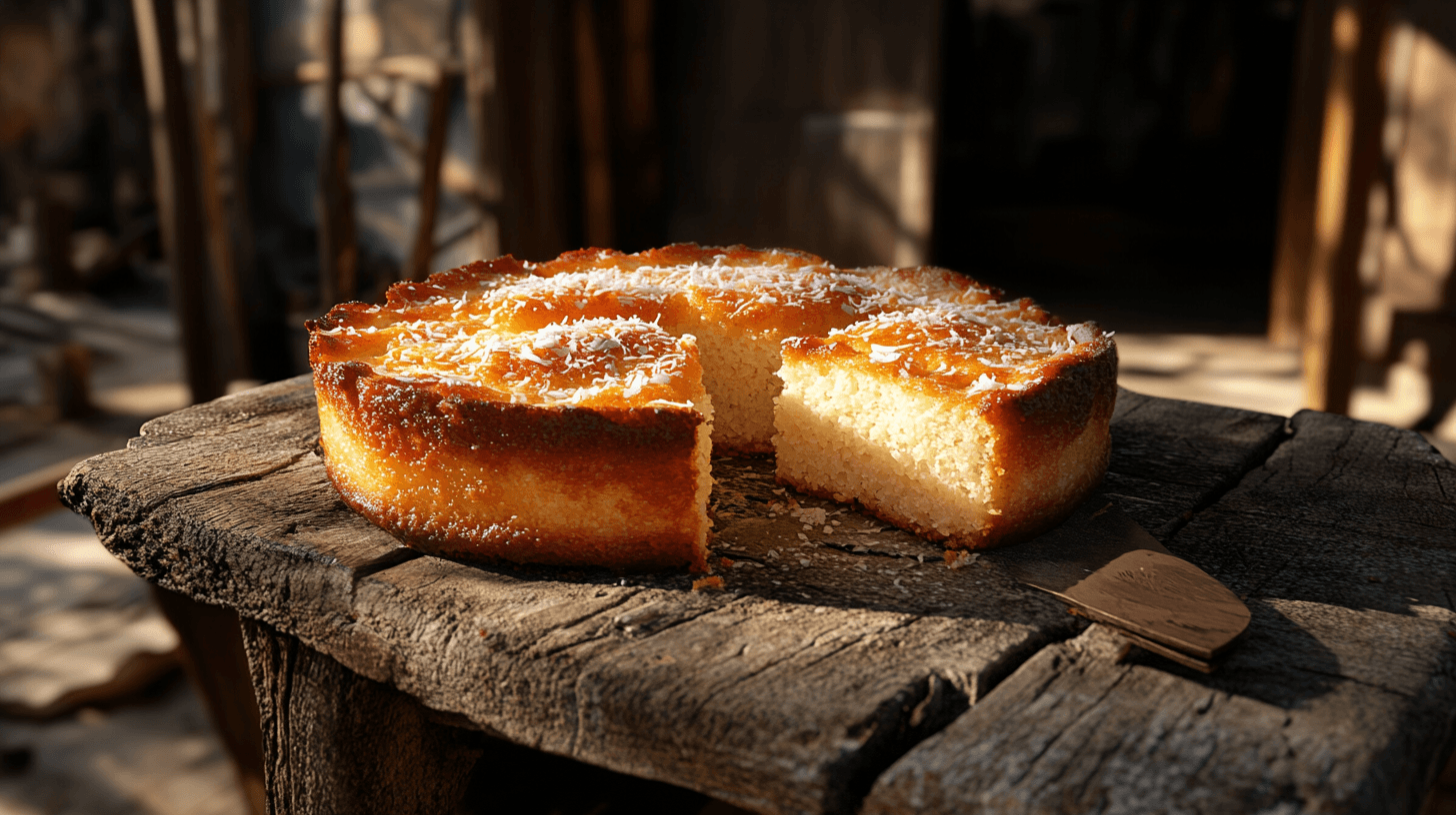 Bolo de Tapioca de Liquidificador