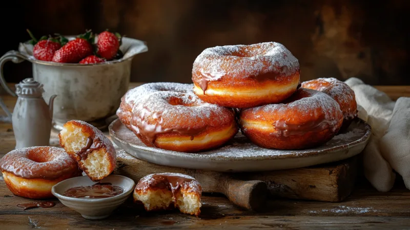 Donuts Assados Veganos