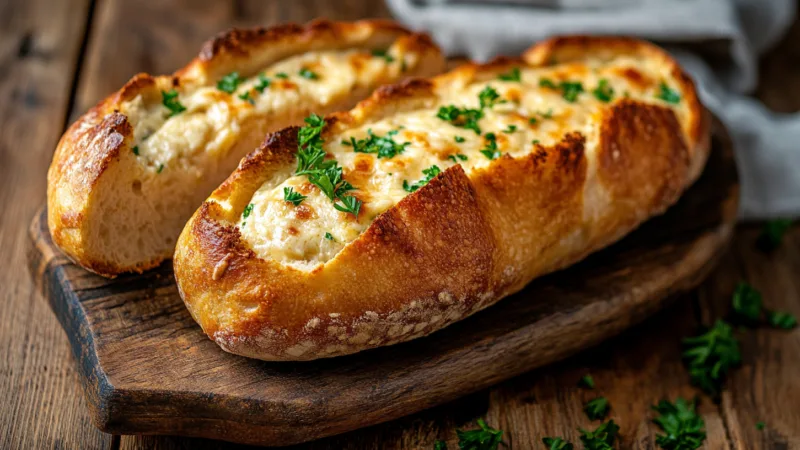Pão de Alho Vegano