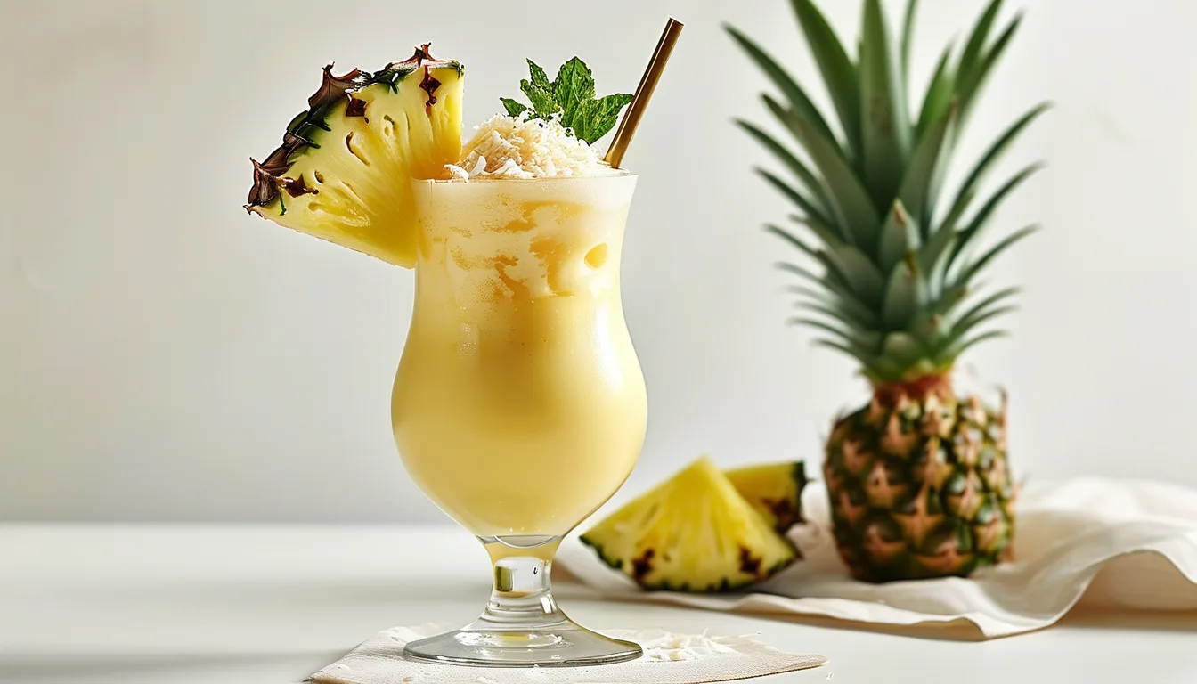Piña Colada (Com e Sem Álcool)