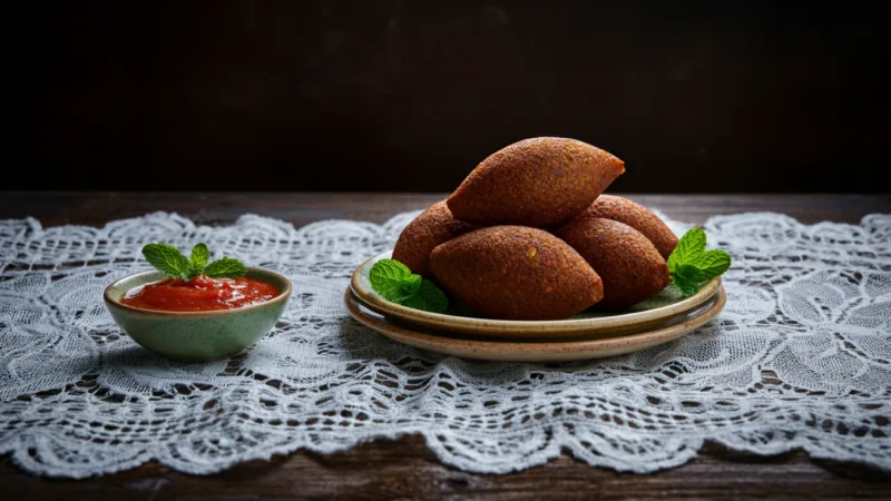 Quibe Frito Vegano (Óleo ou Airfryer)