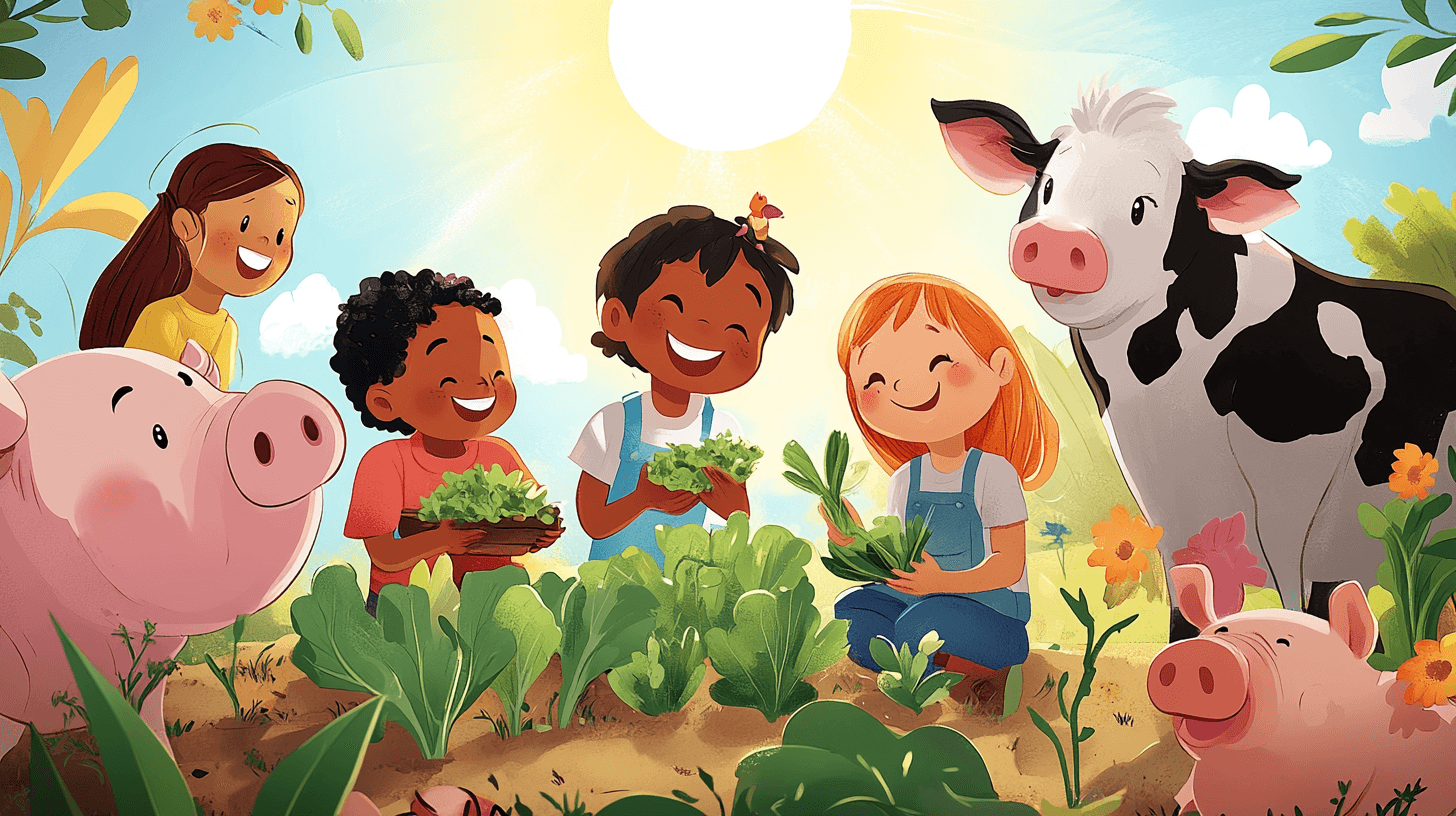 Como Ensinar Crianças sobre o Veganismo de Maneira Positiva