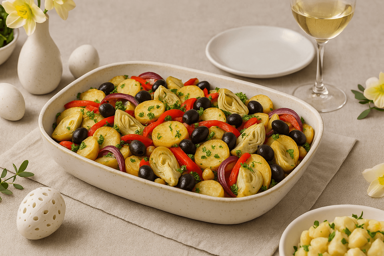 Batalhoada (Bacalhoada Vegana)